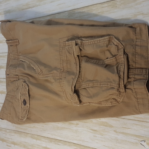 American Eagle RipStop Cargo Shorts Longer Length Size 28 - Picture 10 of 14